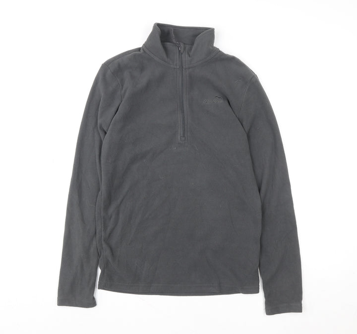 Peter Storm Women's Grey XS Fleece 1/2 Zip Lightweight Jacket