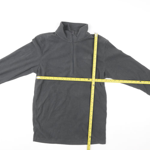Peter Storm Women's Grey XS Fleece 1/2 Zip Lightweight Jacket
