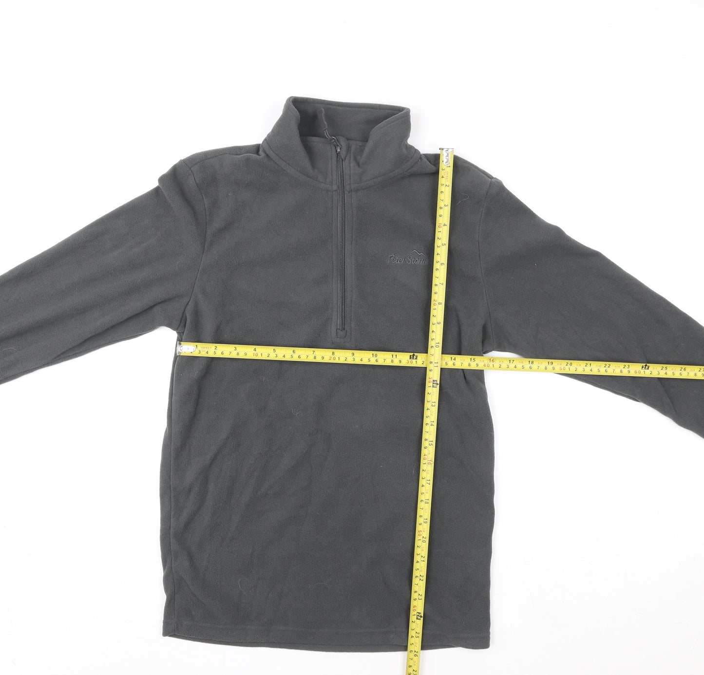 Peter Storm Women's Grey XS Fleece 1/2 Zip Lightweight Jacket