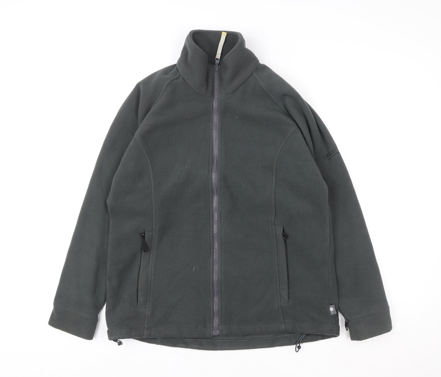 Regatta Men's Grey Fleece Full Zip Outdoor Jacket Size L