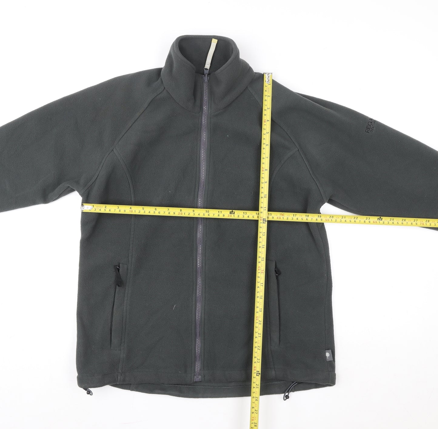 Regatta Men's Grey Fleece Full Zip Outdoor Jacket Size L