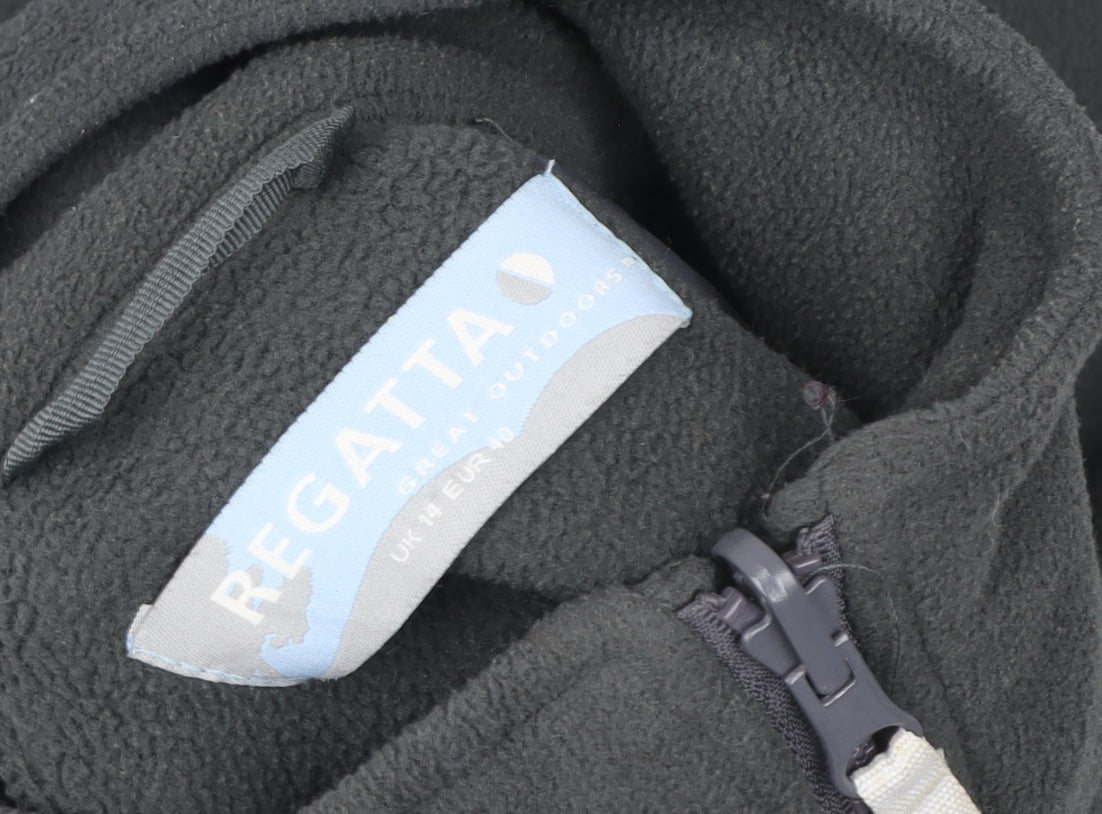Regatta Men's Grey Fleece Full Zip Outdoor Jacket Size L