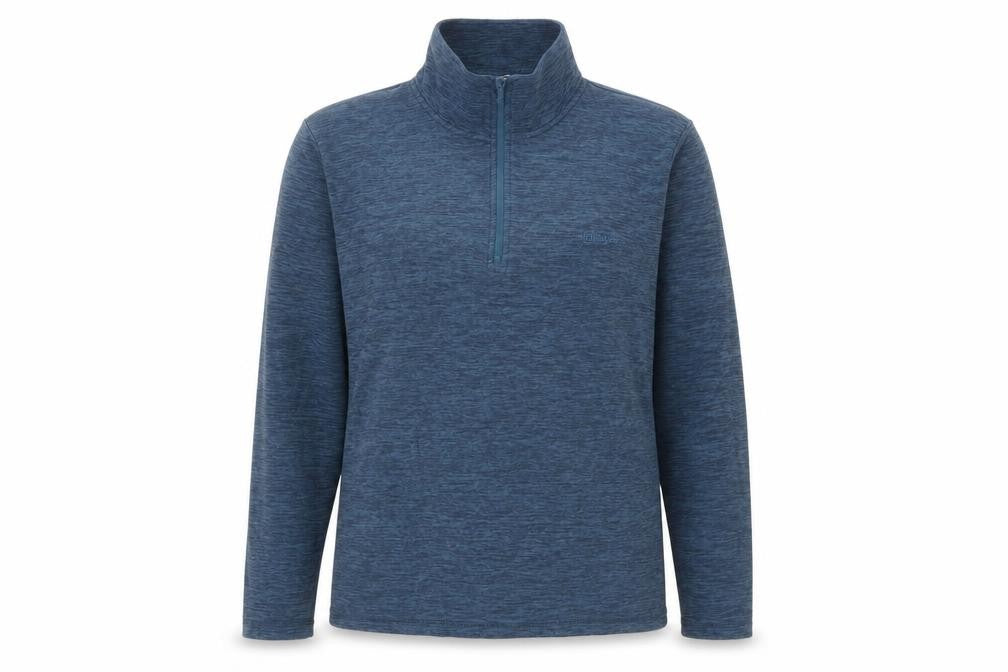 Hi Gear Women's Blue 1/2 Zip Pullover Sweatshirt XL Fleece Outdoor