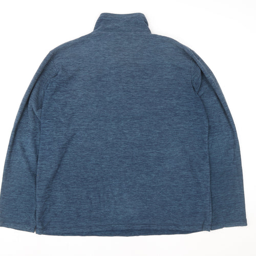 Hi Gear Women's Blue 1/2 Zip Pullover Sweatshirt XL Fleece Outdoor