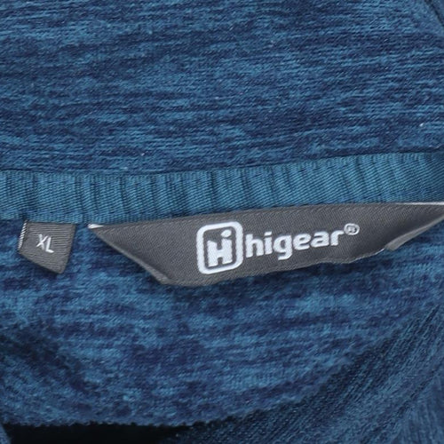 Hi Gear Women's Blue 1/2 Zip Pullover Sweatshirt XL Fleece Outdoor