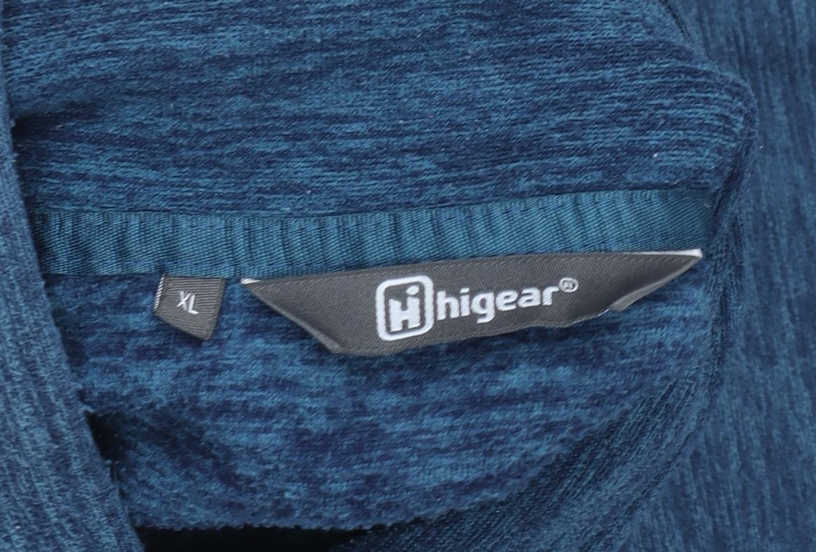 Hi Gear Women's Blue 1/2 Zip Pullover Sweatshirt XL Fleece Outdoor