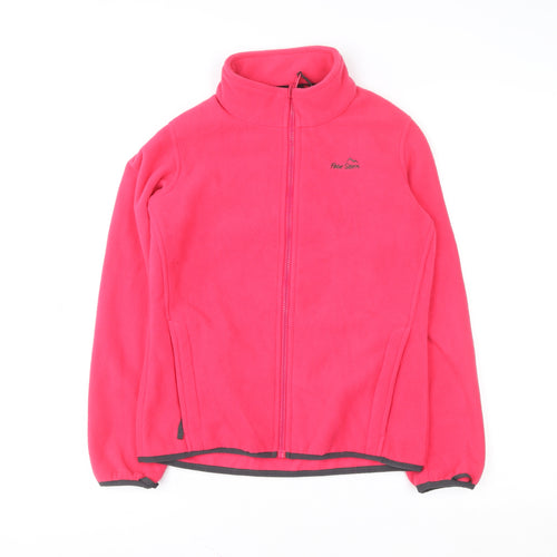 Peter Storm Girls Pink Fleece Full Zip Lightweight Jacket 11-12 Years
