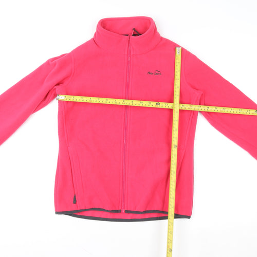 Peter Storm Girls Pink Fleece Full Zip Lightweight Jacket 11-12 Years