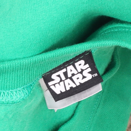 Star Wars Men’s Green Darth Vader Christmas Sweatshirt Size M
