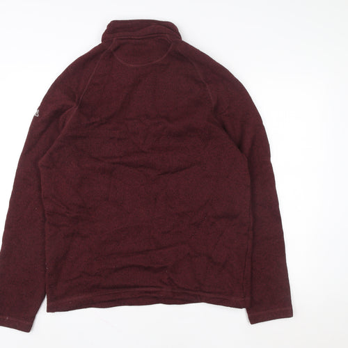 Craghoppers Men’s Red Fleece 1/4 Zip Pullover Sweatshirt XXL