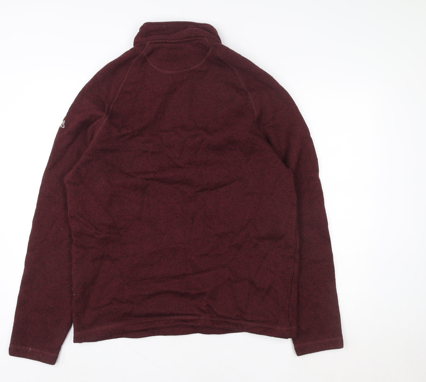 Craghoppers Men’s Red Fleece 1/4 Zip Pullover Sweatshirt XXL