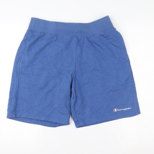 Champion Men's Blue Athletic Jersey Shorts Size M