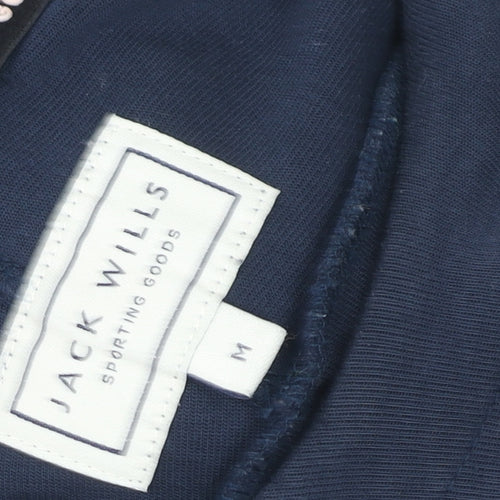 Jack Wills Men's Blue Medium Pullover Hoodie Regular Fit