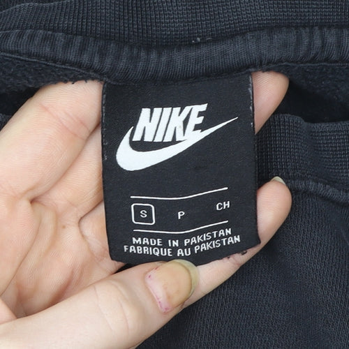 Nike Men's Black Small Pullover Crew Neck Sweatshirt