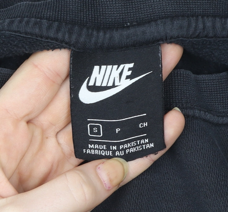 Nike Men's Black Small Pullover Crew Neck Sweatshirt