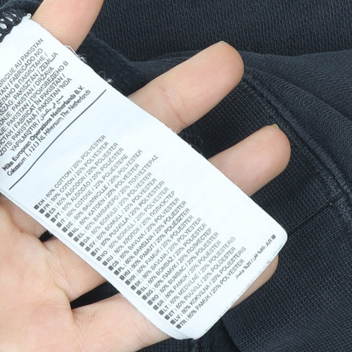 Nike Men's Black Small Pullover Crew Neck Sweatshirt