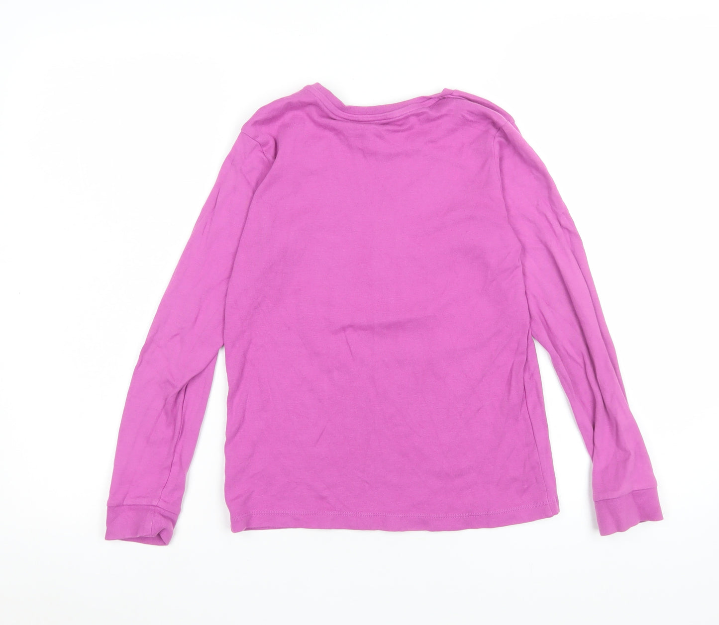 Lily & Dan Girls Pink Kevin the Carrot Long Sleeve Cotton T-Shirt 9-10 Years