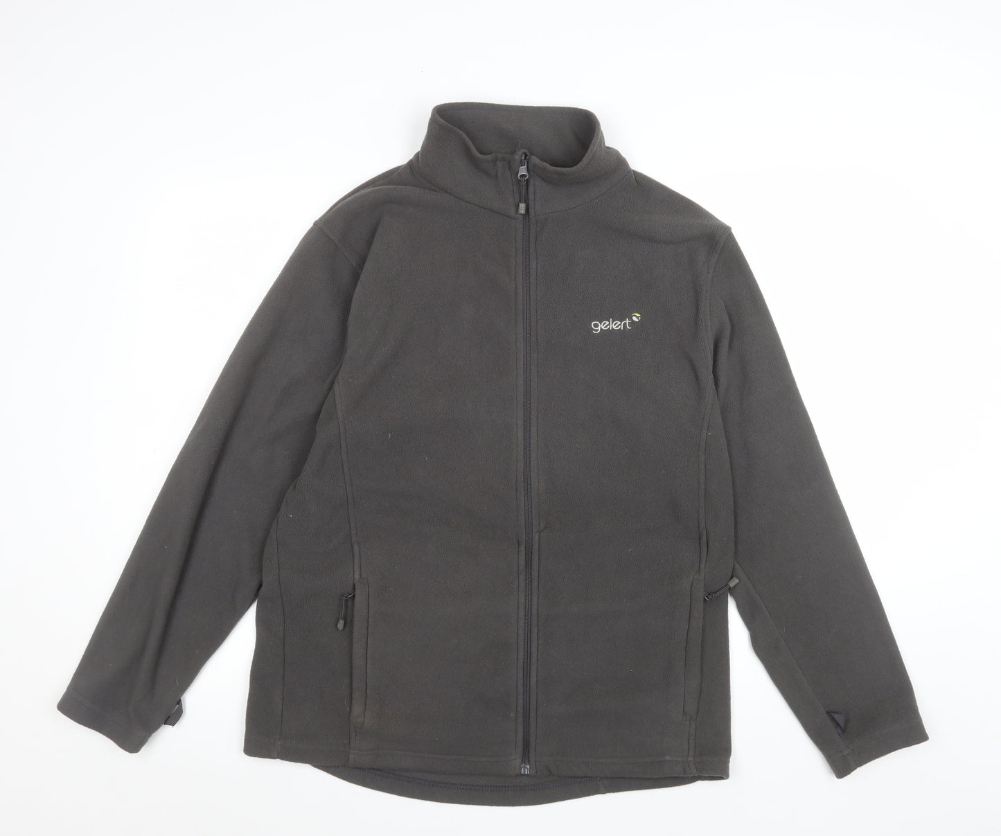 Gelert Men's Black Fleece Full Zip Jacket Size S Outdoor Lightweight