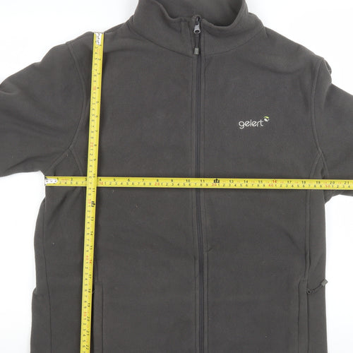 Gelert Men's Black Fleece Full Zip Jacket Size S Outdoor Lightweight