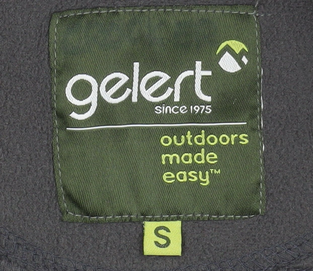 Gelert Men's Black Fleece Full Zip Jacket Size S Outdoor Lightweight
