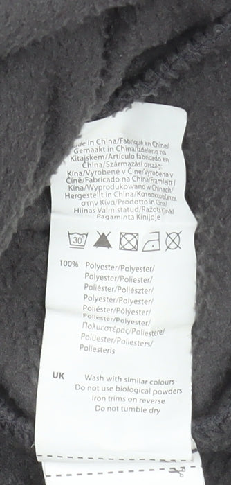 Gelert Men's Black Fleece Full Zip Jacket Size S Outdoor Lightweight