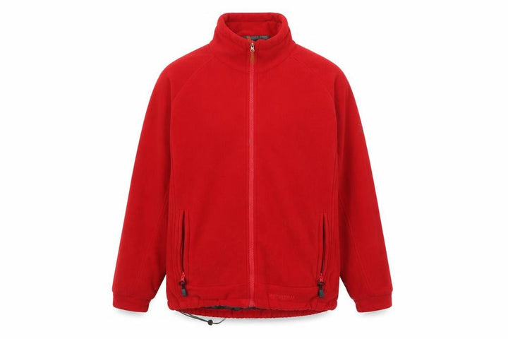 Regatta Men's Red Full Zip Fleece Sweatshirt Size S Outdoor Jacket