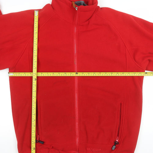 Regatta Men's Red Full Zip Fleece Sweatshirt Size S Outdoor Jacket