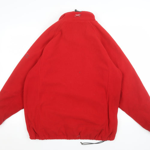 Regatta Men's Red Full Zip Fleece Sweatshirt Size S Outdoor Jacket