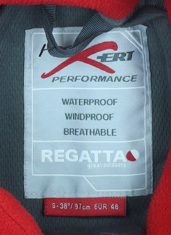 Regatta Men's Red Full Zip Fleece Sweatshirt Size S Outdoor Jacket