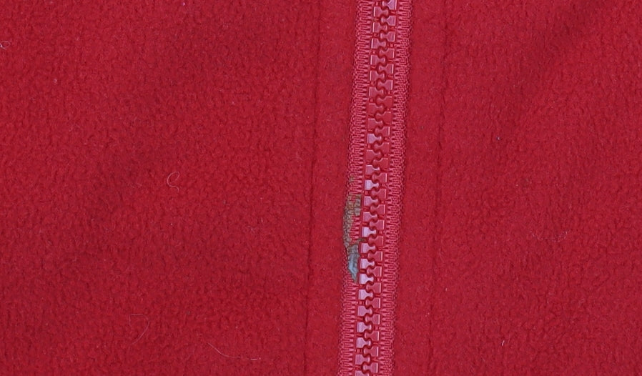 Regatta Men's Red Full Zip Fleece Sweatshirt Size S Outdoor Jacket