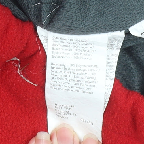 Regatta Men's Red Full Zip Fleece Sweatshirt Size S Outdoor Jacket