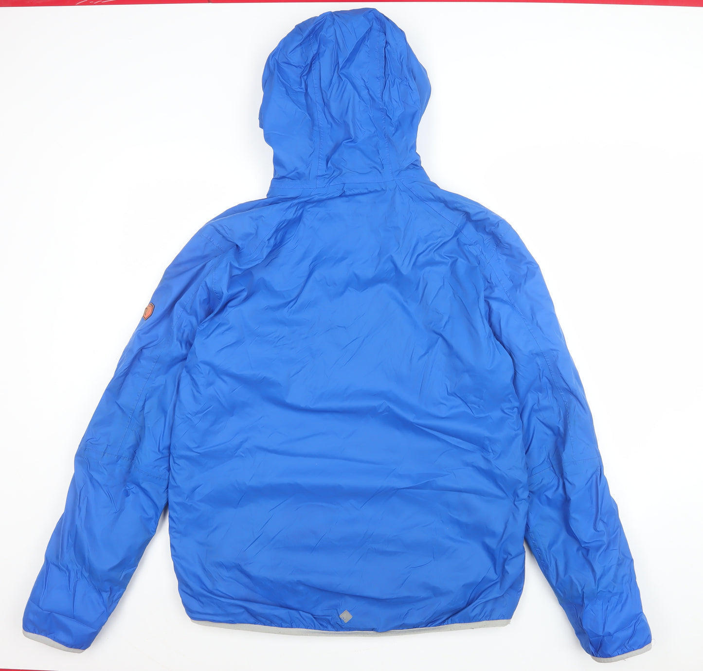 Regatta Men's Blue Hooded Windbreaker Jacket Size M Outdoor Waterproof