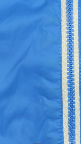 Regatta Men's Blue Hooded Windbreaker Jacket Size M Outdoor Waterproof