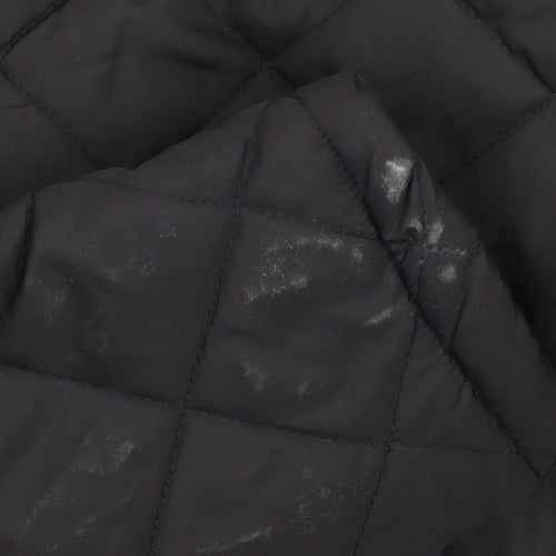 Primark Women Black Quilted Lightweight Padded Jacket Size L