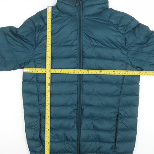 Zakti Womens Green XS Lightweight Down Puffer Jacket