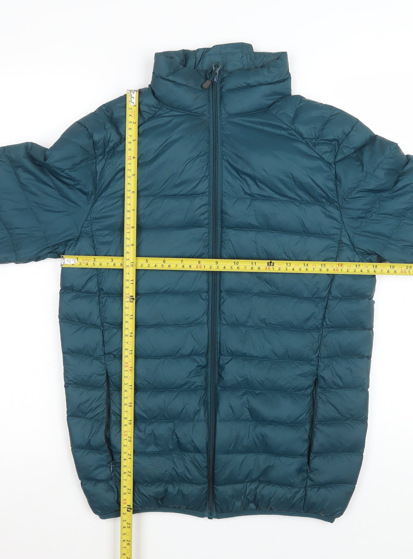 Zakti Womens Green XS Lightweight Down Puffer Jacket