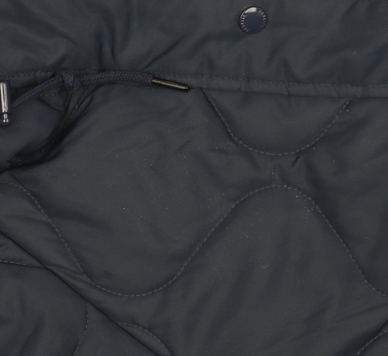 Regatta Women Blue Quilted Long Hooded Waterproof Coat Size 14