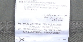 Reebok Men's Green Softshell 1/4 Zip Sports Jacket Size M