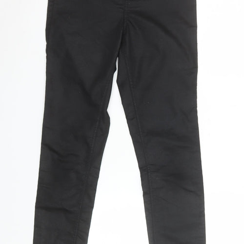 Women's Black Skinny Jeggings Size 10 Stretch Slim Fit Trousers