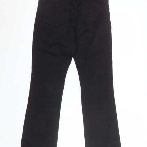 Next Women Black Bootcut High Rise Jeans Size 8R