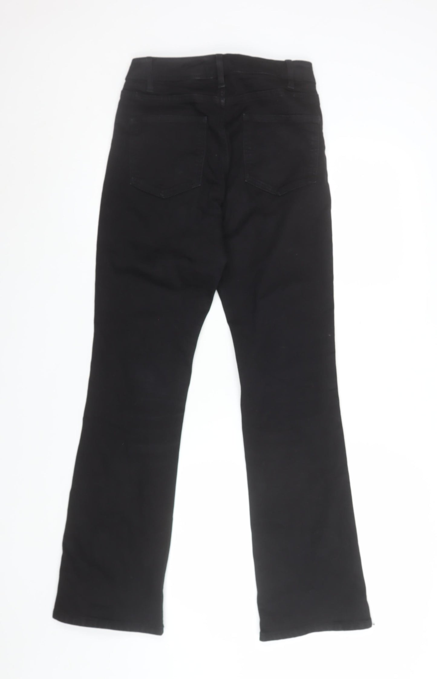 Next Women Black Bootcut High Rise Jeans Size 8R