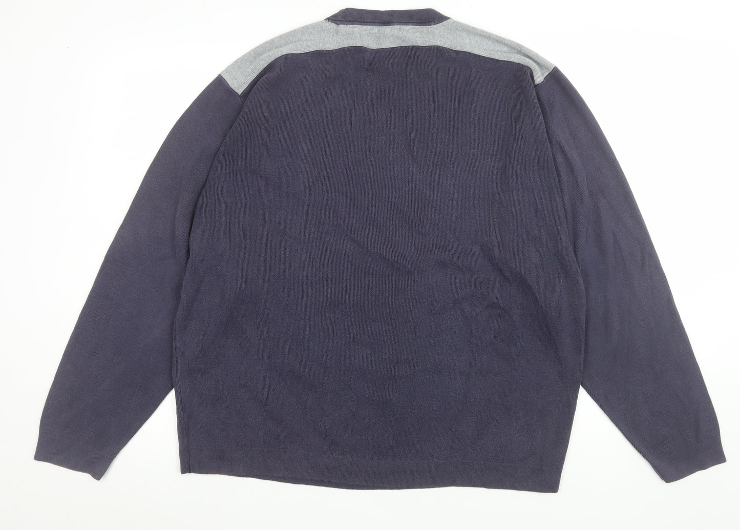 Timberland Men's Blue Cotton Pullover Sweatshirt XL