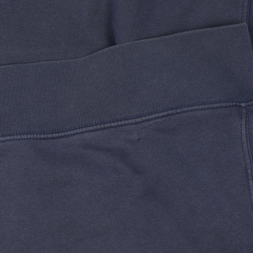 Nike Mens Blue Pullover Hoodie Graphic Logo Sportswear