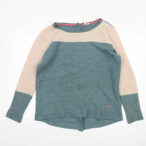 White Stuff Women’s Green Beige Mohair Blend Button Cardigan Size 10