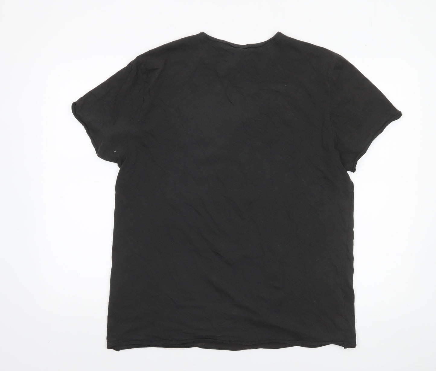 Amplified Men's Black Queen Band Logo T-Shirt Size L