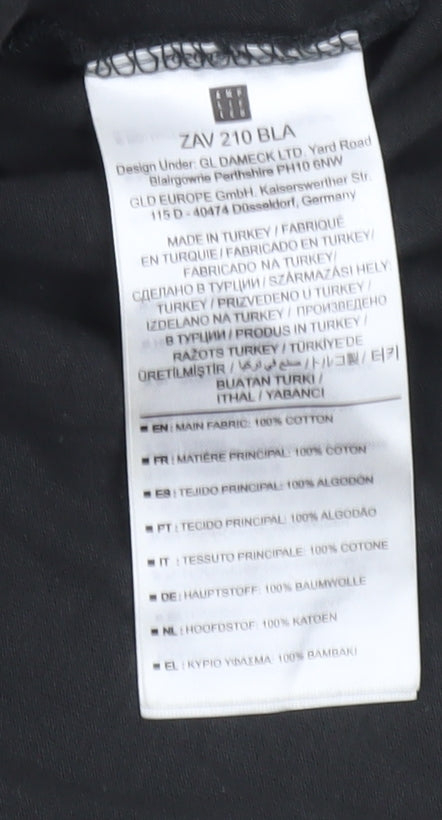 Amplified Men's Black Queen Band Logo T-Shirt Size L