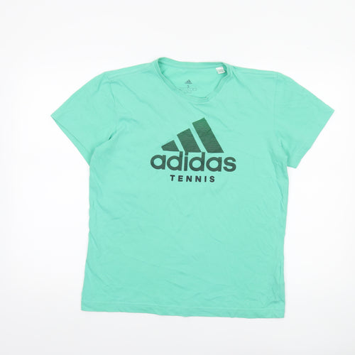 Adidas Women's Green Climalite Tennis T-Shirt Size S