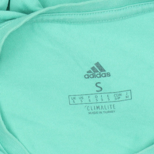 Adidas Women's Green Climalite Tennis T-Shirt Size S