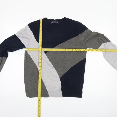 Marks and Spencer Women’s Multicoloured Geometric Jumper Size 12