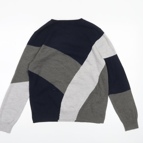 Marks and Spencer Women’s Multicoloured Geometric Jumper Size 12